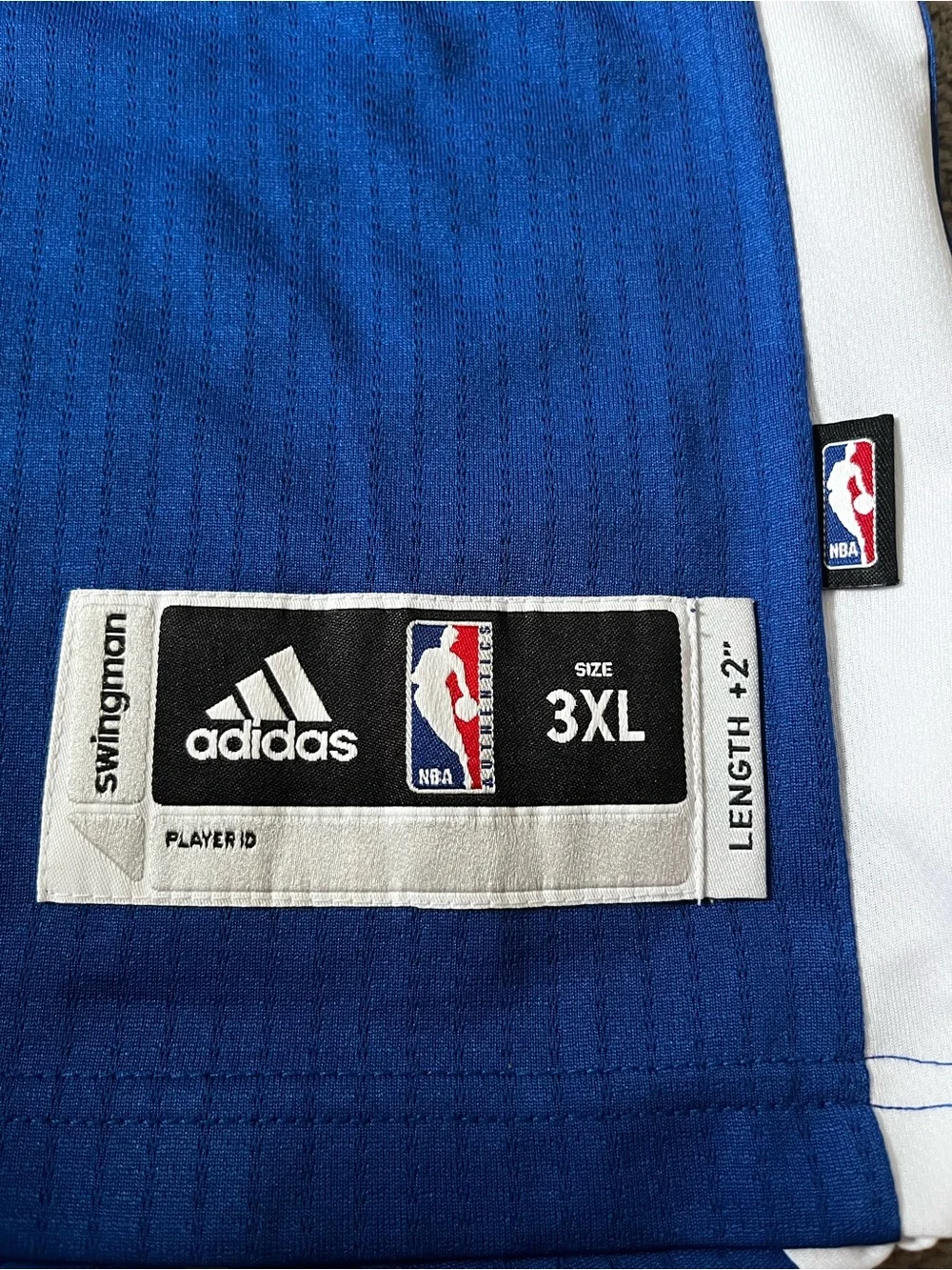 Adidas - Stephen Curry - Golden State Warriors Blue & Gold Jersey - Size 3XL